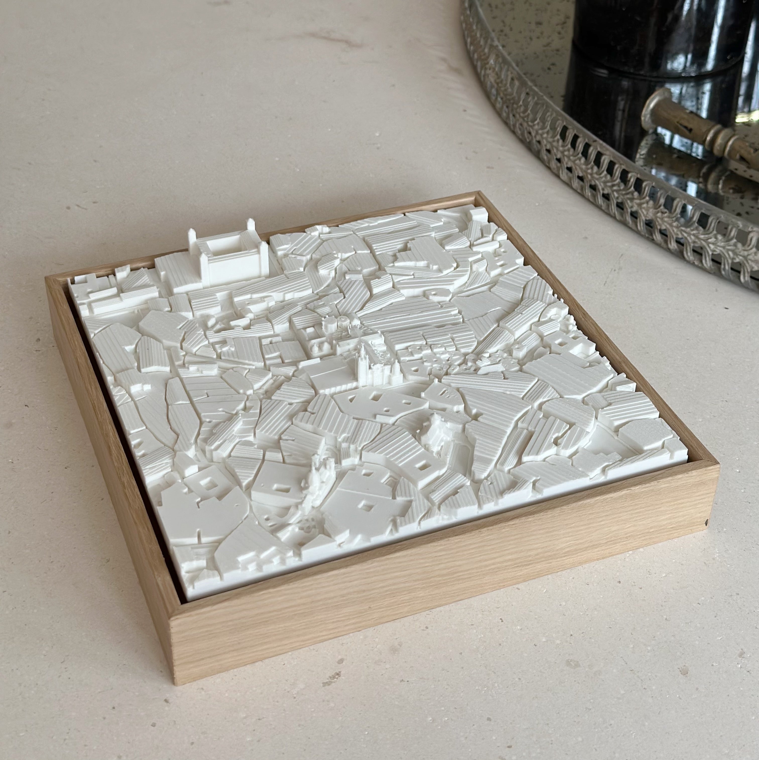 Toledo Compact mapa 3D en relieve