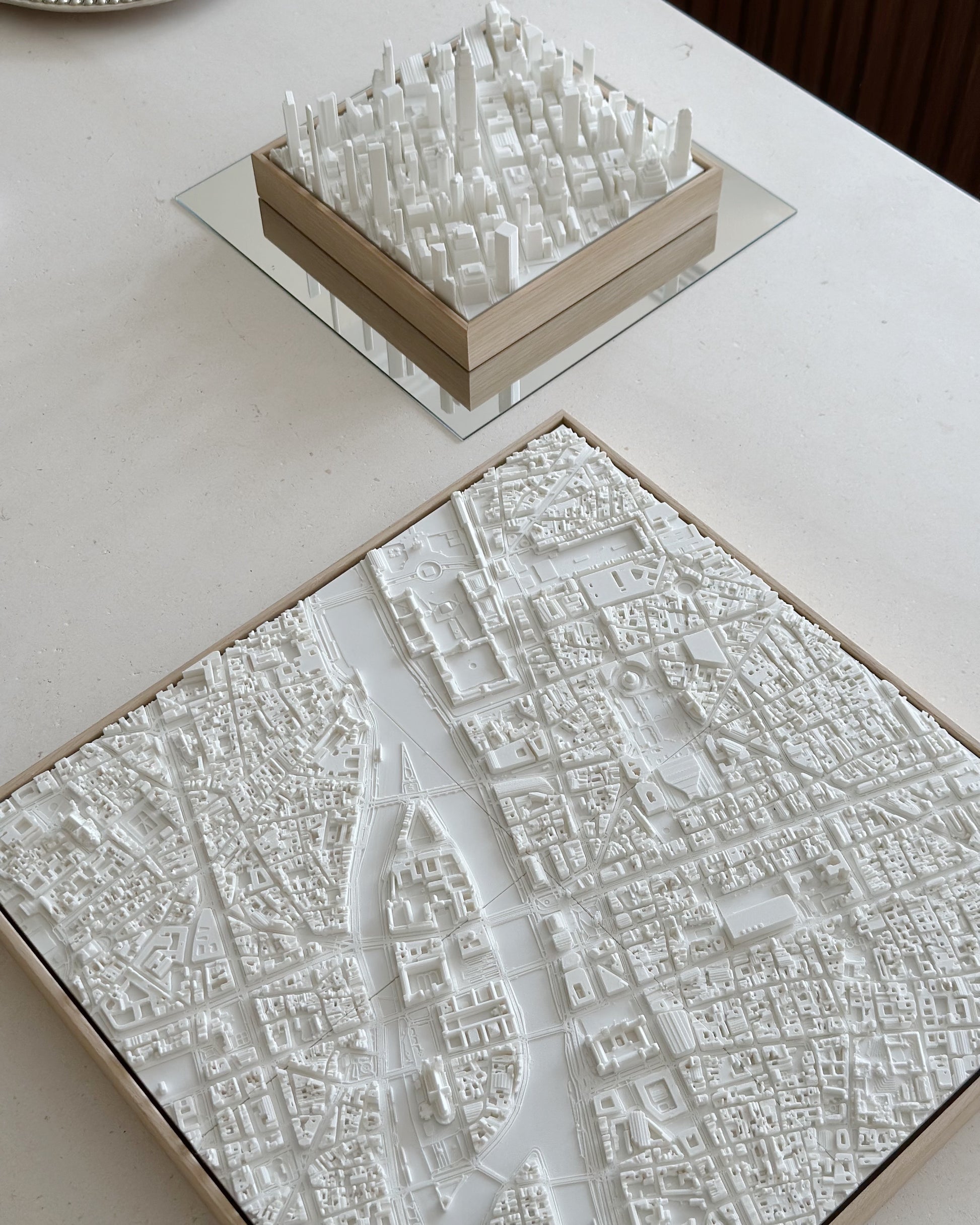 Paris Moderate mapa 3D en relieve