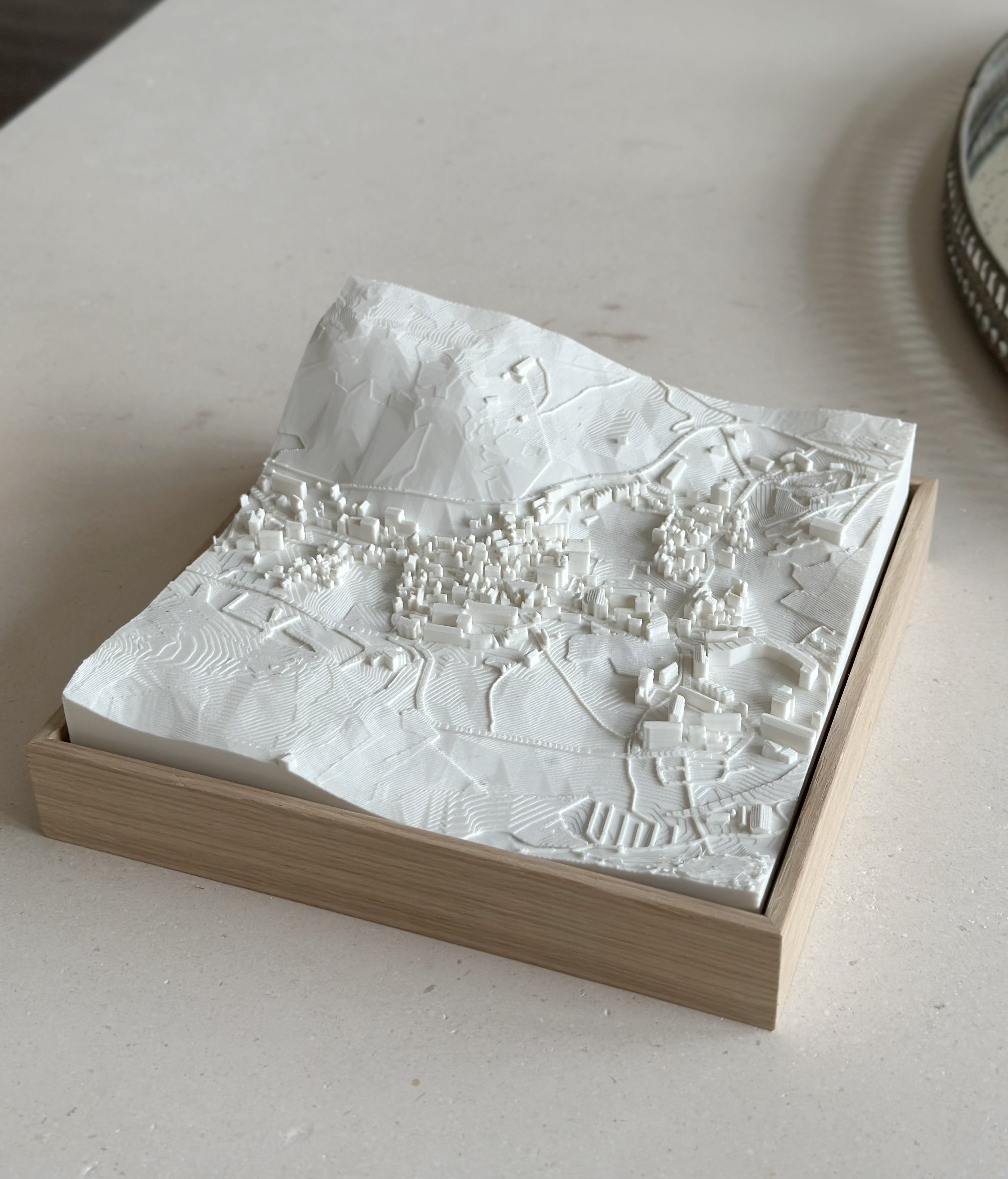 Panticosa Compact mapa 3D en relieve
