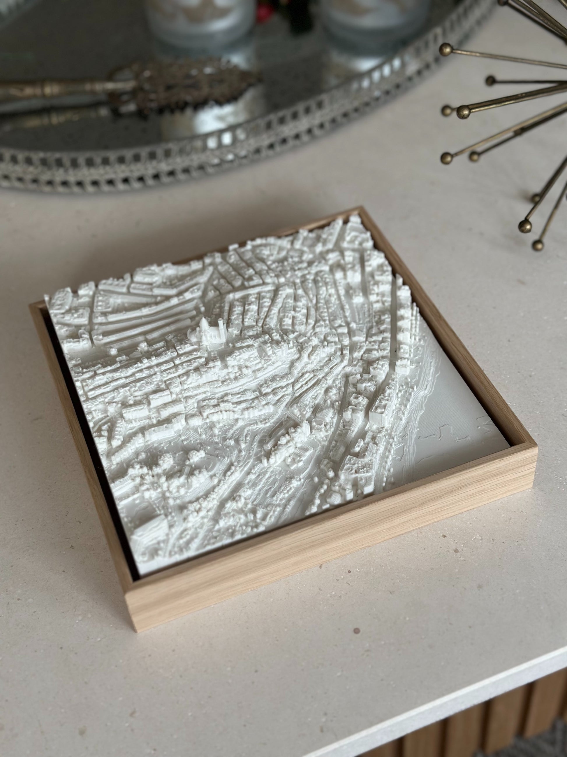 Altea Compact mapa 3D en relieve