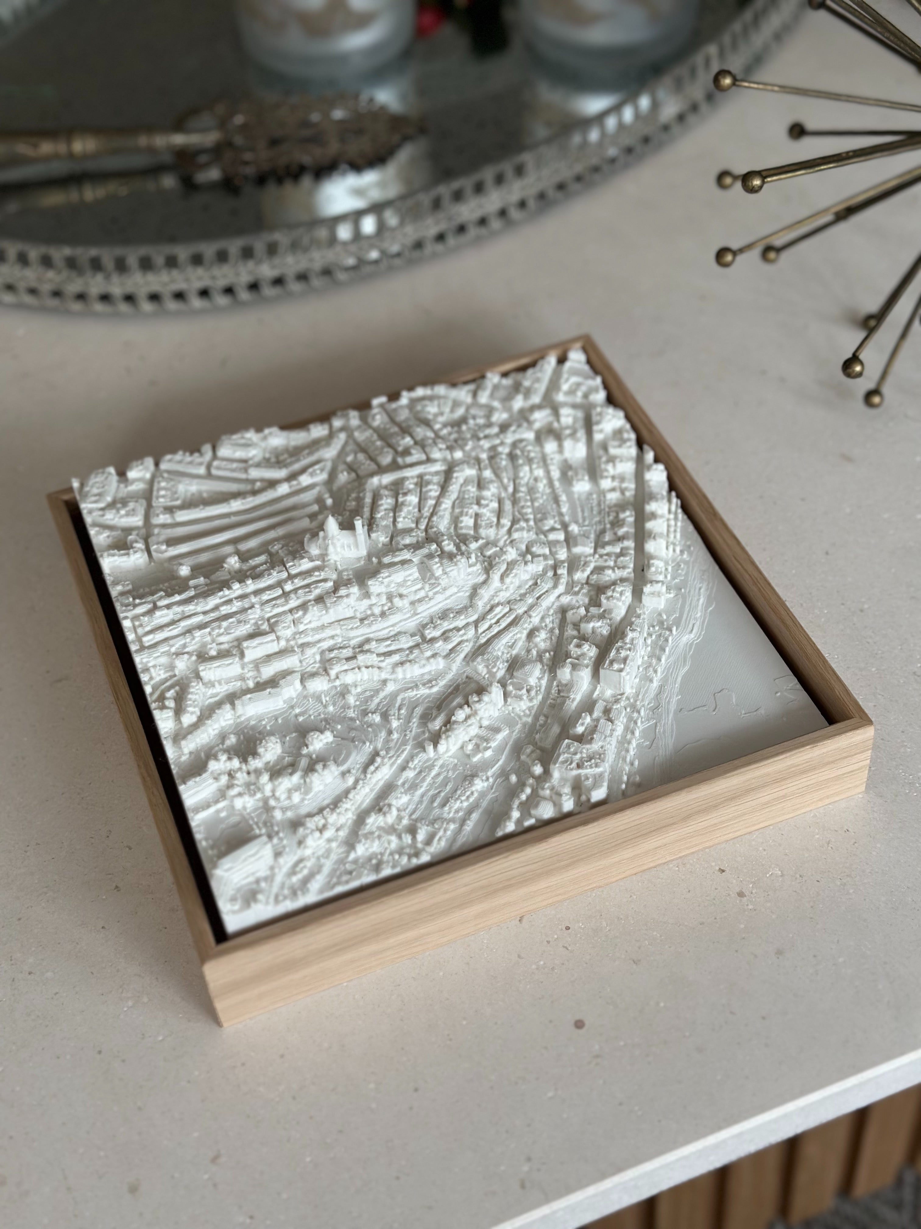 Altea Compact mapa 3D en relieve