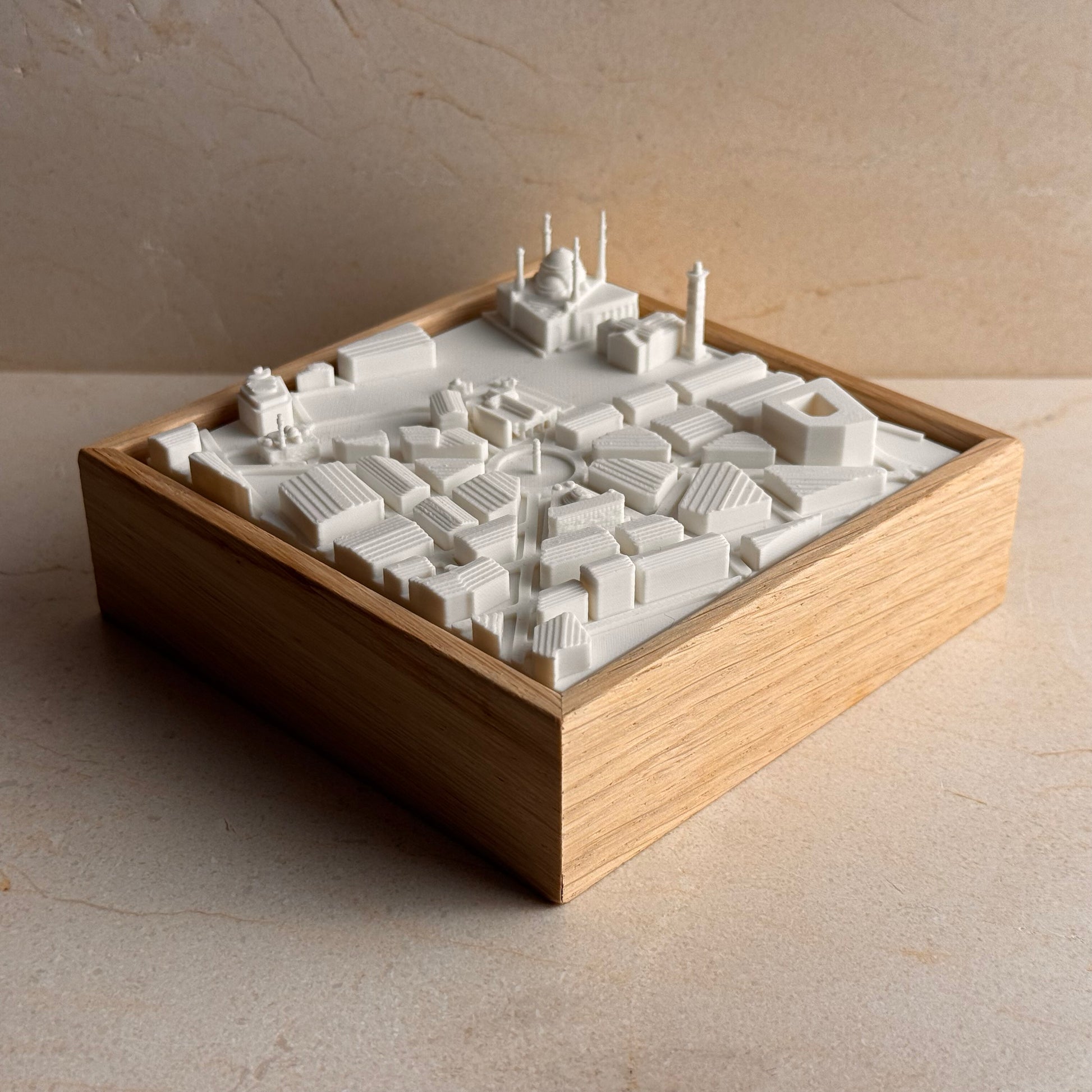 Beirut MINI mapa 3D en relieve