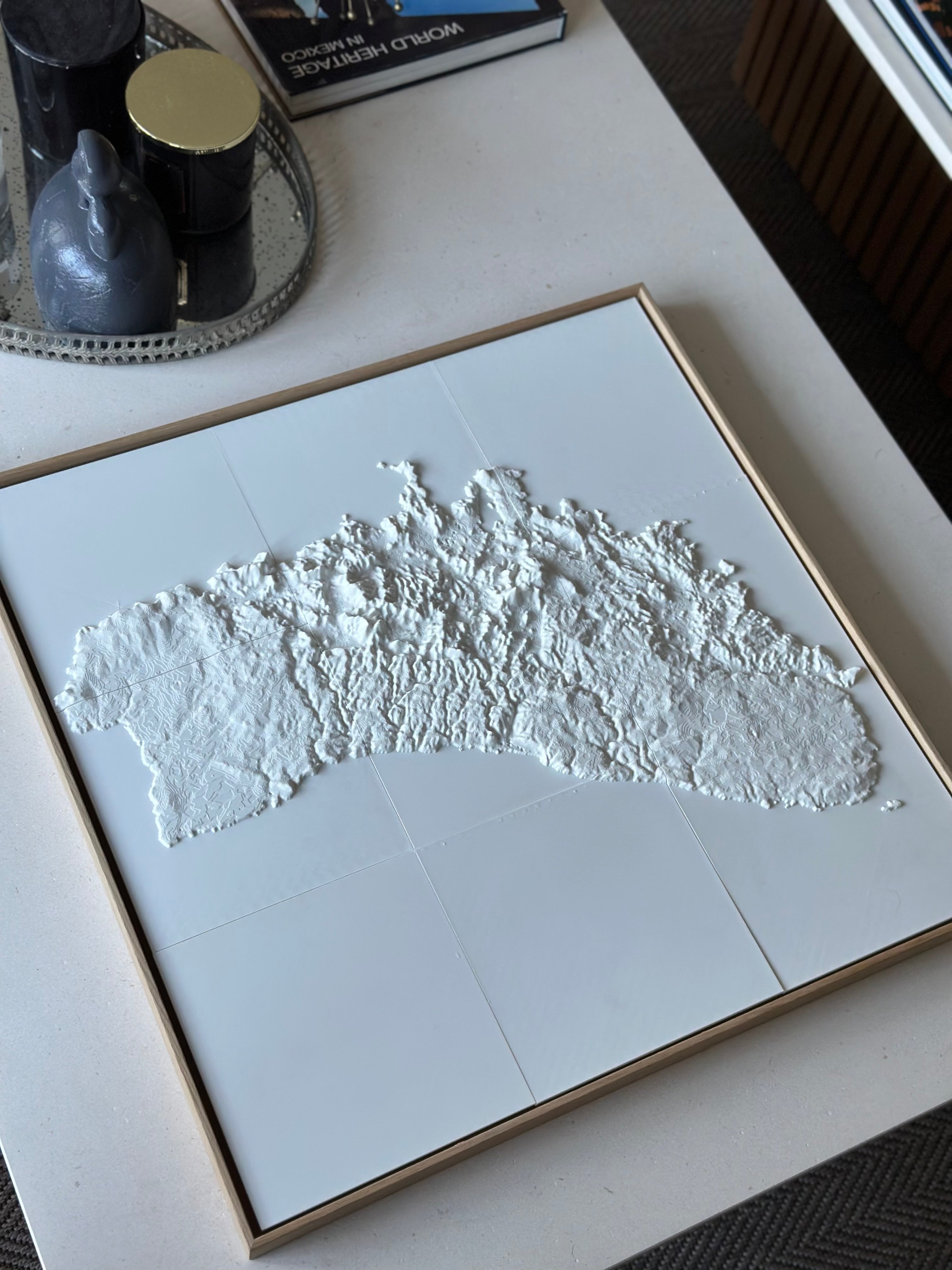 Menorca King mapa 3D en relieve