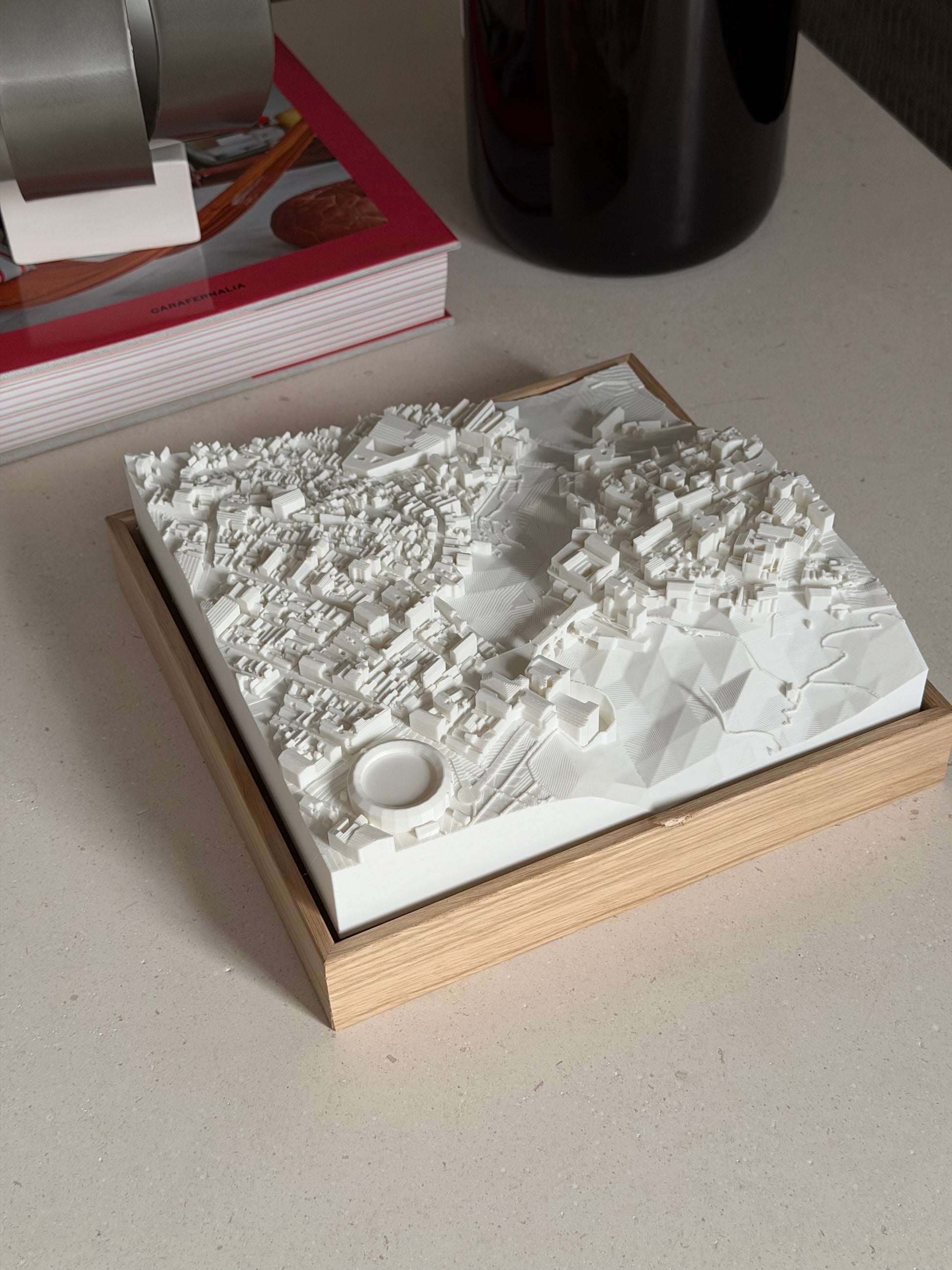 Ronda Compact mapa 3D en relieve