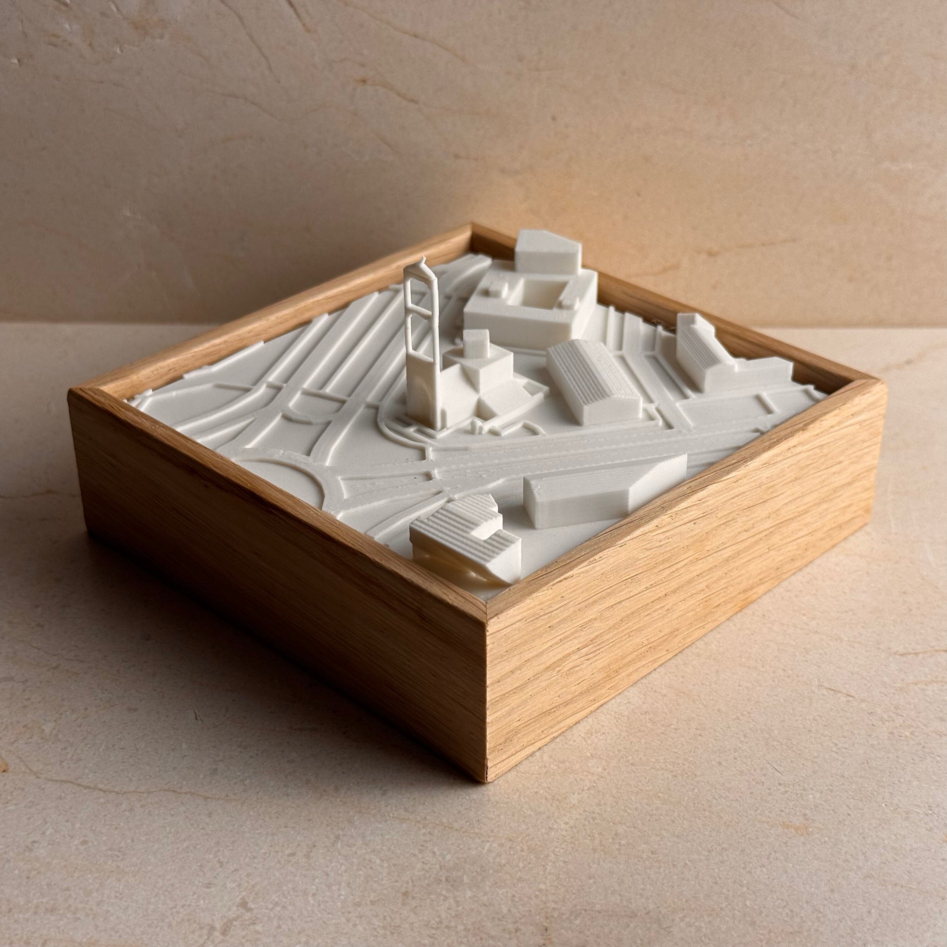 Madrid · Caná Iglesia MINI mapa 3D en relieve