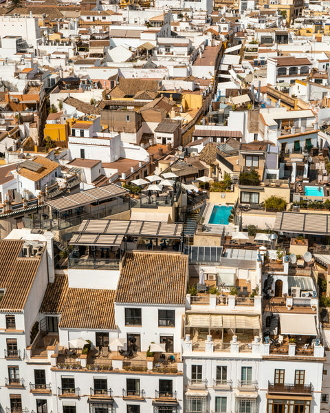 Sevilla - vista aerea de tejados (alternativa)